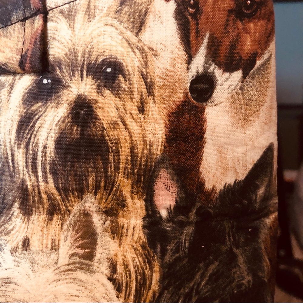 CUTE Handmade Canvas”Doggy” Purse! - Picture 7 of 15